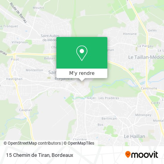 15 Chemin de Tiran plan