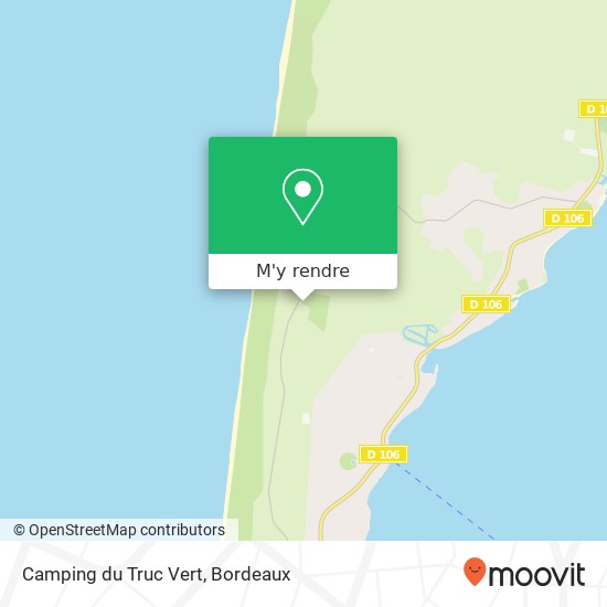 Camping du Truc Vert plan