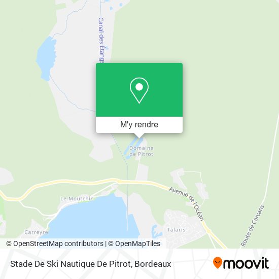 Stade De Ski Nautique De Pitrot plan