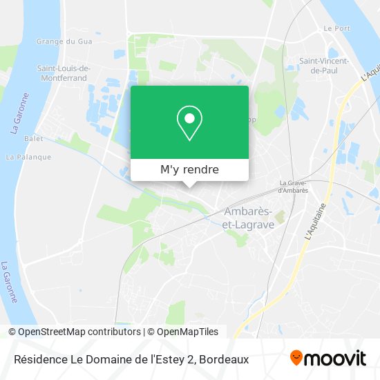 Résidence Le Domaine de l'Estey 2 plan