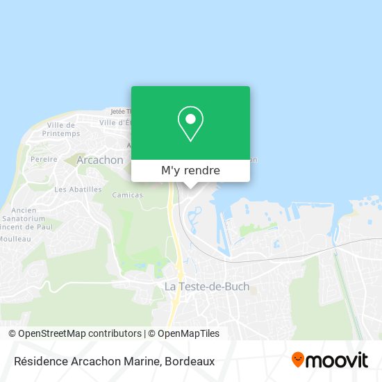 Résidence Arcachon Marine plan
