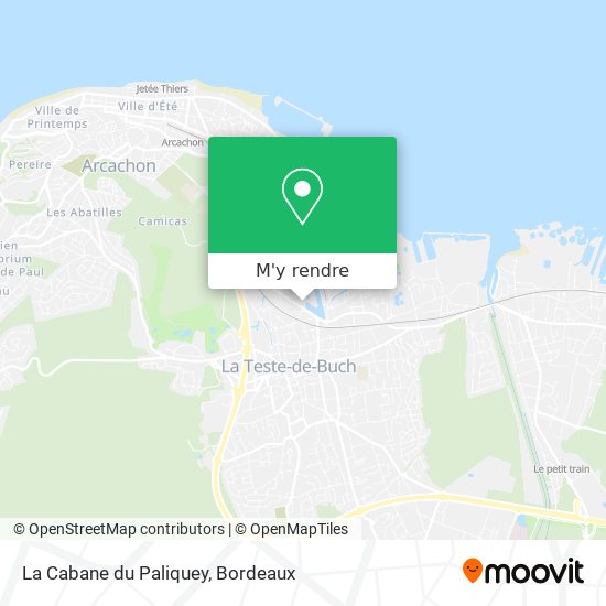 La Cabane du Paliquey plan