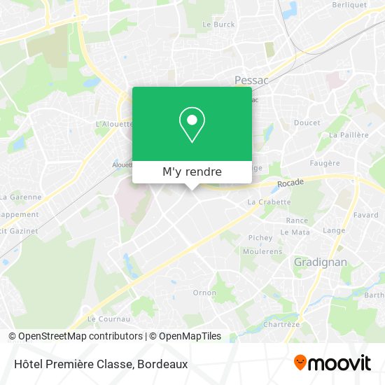 Hôtel Première Classe plan