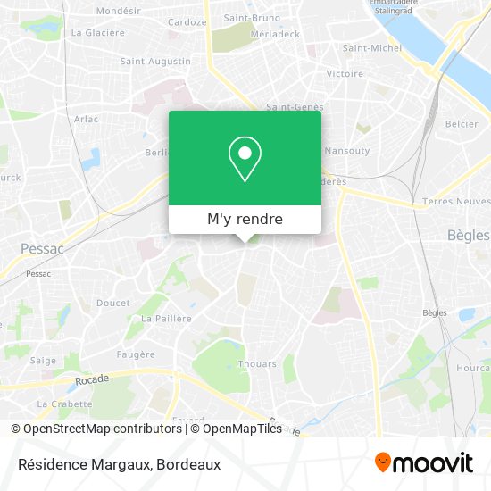 Résidence Margaux plan