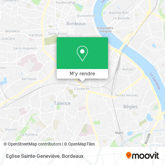 Eglise Sainte-Geneviève plan
