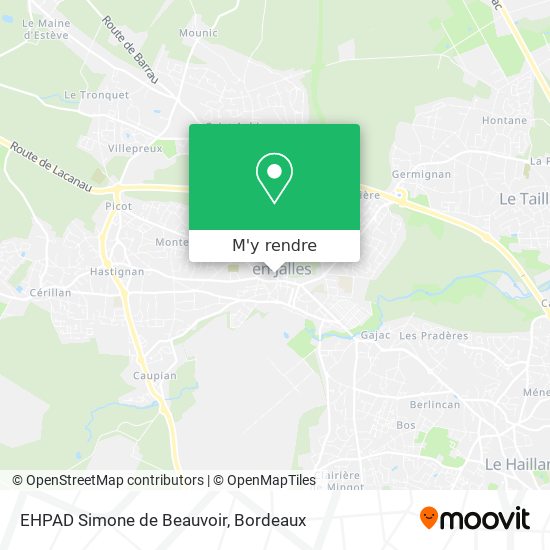 EHPAD Simone de Beauvoir plan