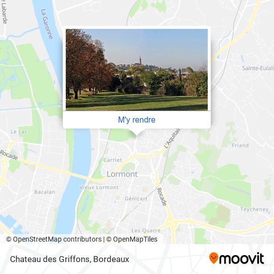 Chateau des Griffons plan