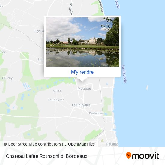 Chateau Lafite Rothschild plan