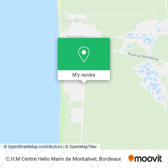 C.H.M Centre Hélio Marin de Montalivet plan
