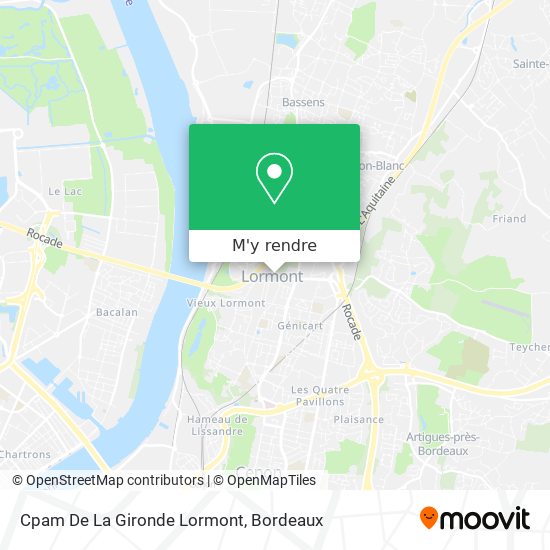 Cpam De La Gironde Lormont plan