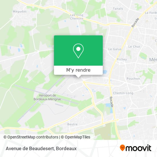 Avenue de Beaudesert plan