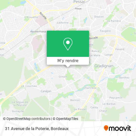 31 Avenue de la Poterie plan