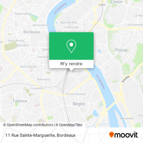 11 Rue Sainte-Marguerite plan