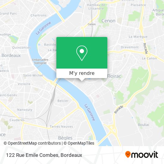 122 Rue Emile Combes plan
