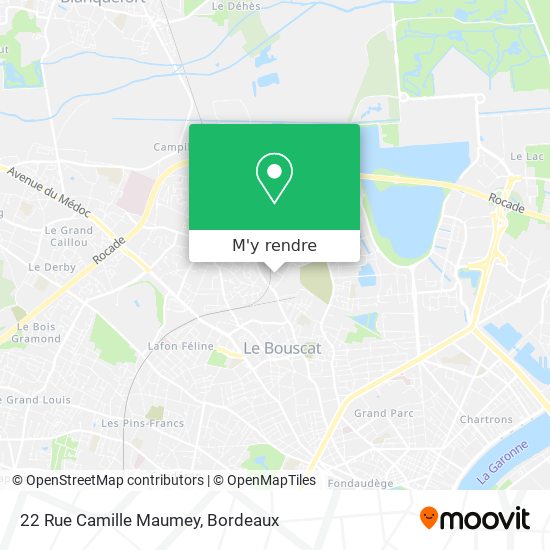 22 Rue Camille Maumey plan