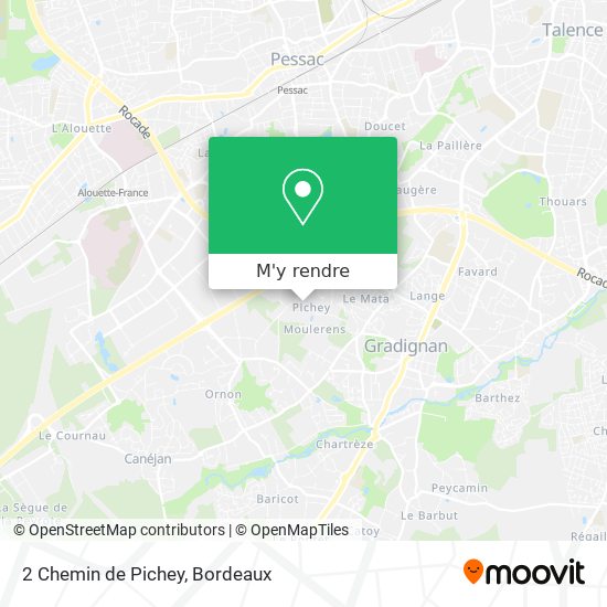 2 Chemin de Pichey plan