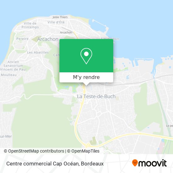 Centre commercial Cap Océan plan