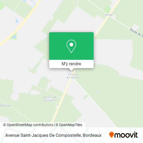 Avenue Saint-Jacques De Compostelle plan