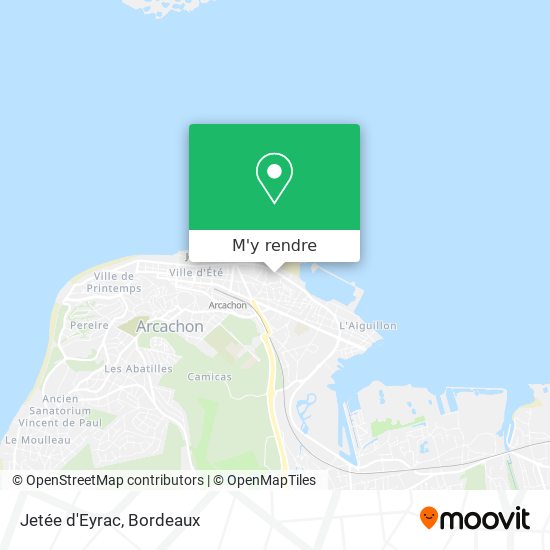 Jetée d'Eyrac plan