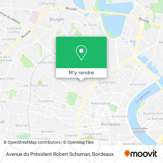 Avenue du Président Robert Schuman plan