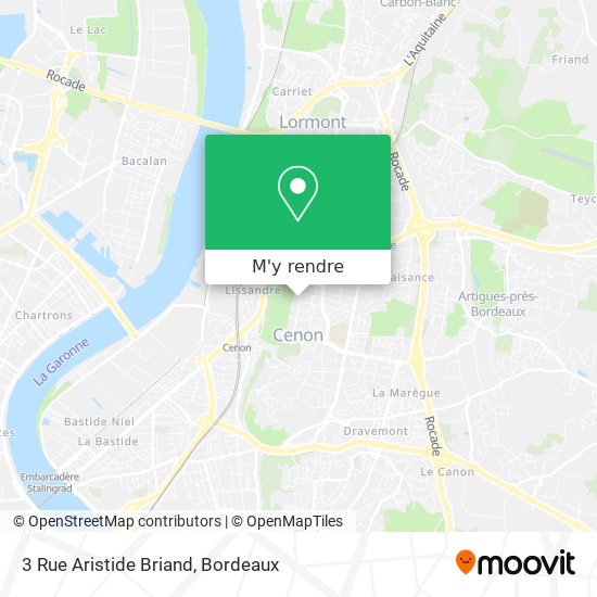 3 Rue Aristide Briand plan