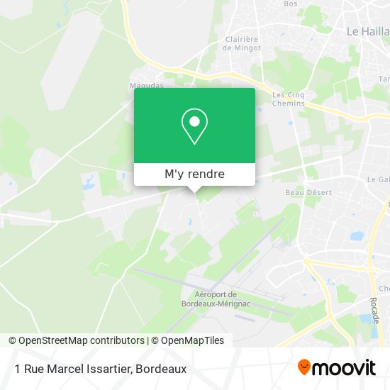 1 Rue Marcel Issartier plan