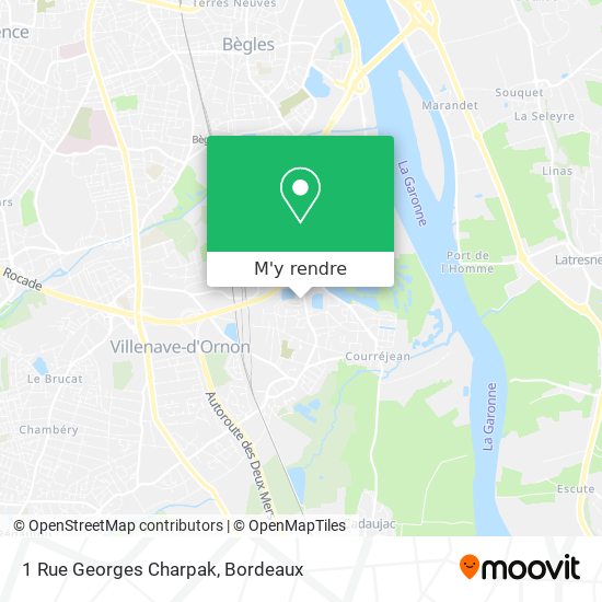 1 Rue Georges Charpak plan