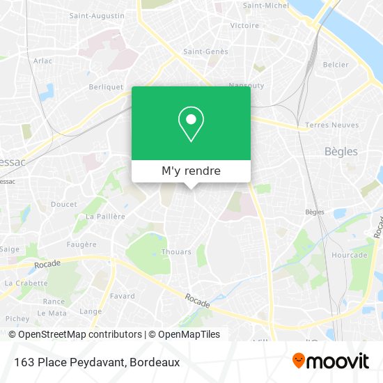 163 Place Peydavant plan
