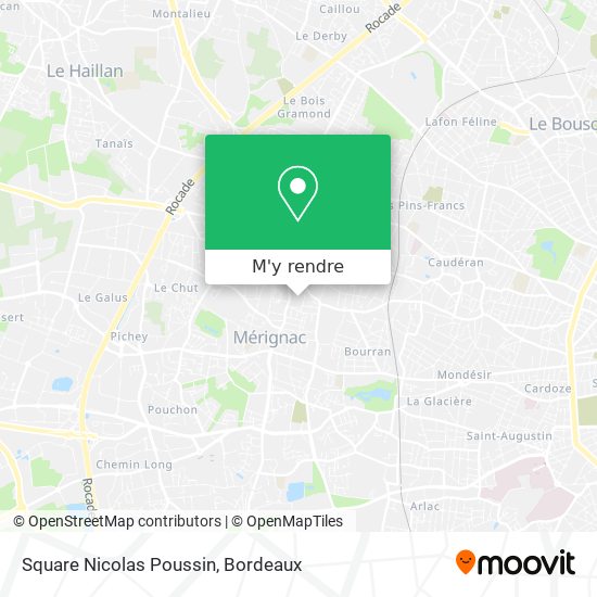 Square Nicolas Poussin plan