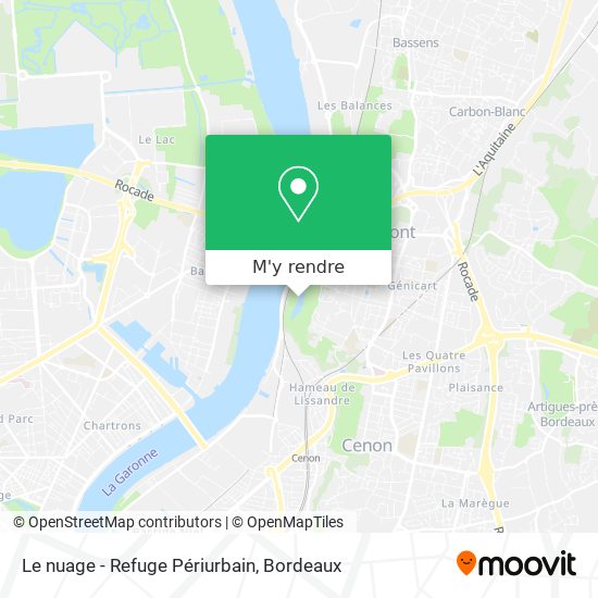 Le nuage - Refuge Périurbain plan