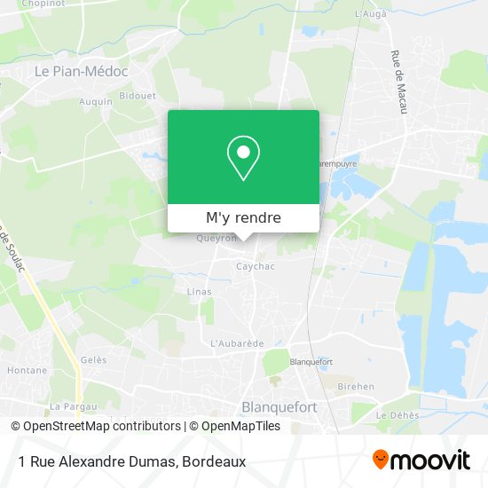 1 Rue Alexandre Dumas plan