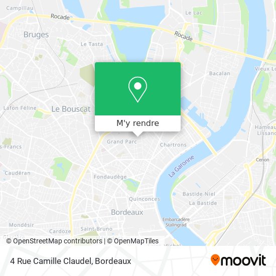 4 Rue Camille Claudel plan