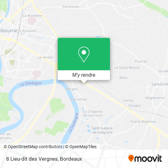 8 Lieu-dit des Vergnes plan