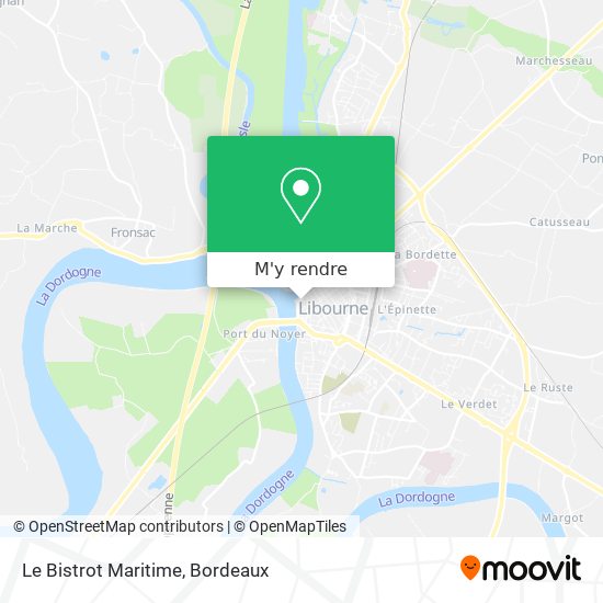 Le Bistrot Maritime plan