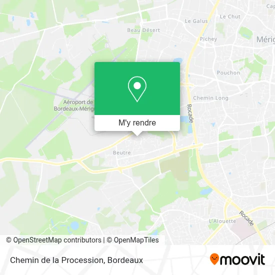 Chemin de la Procession plan