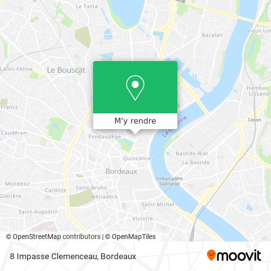 8 Impasse Clemenceau plan