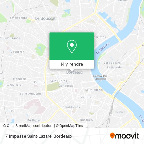 7 Impasse Saint-Lazare plan