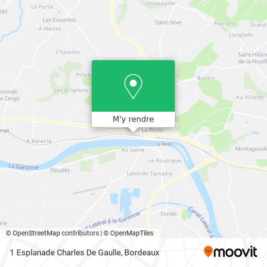 1 Esplanade Charles De Gaulle plan