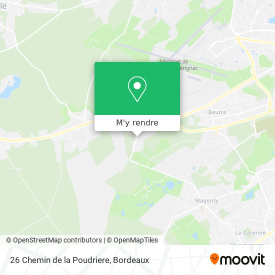 26 Chemin de la Poudriere plan
