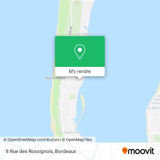 8 Rue des Rossignols plan