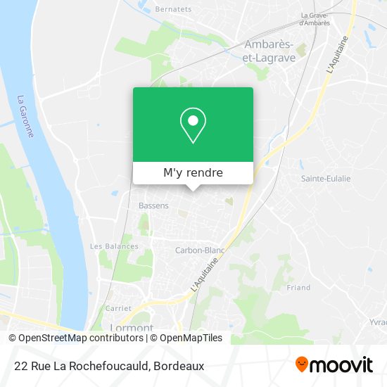 22 Rue La Rochefoucauld plan
