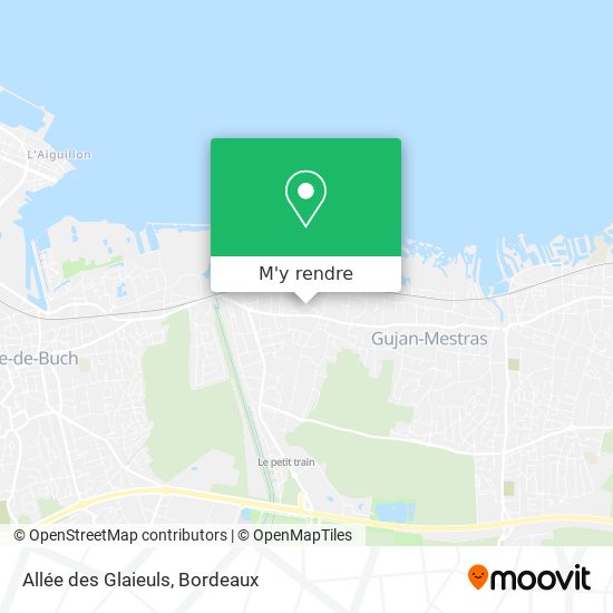 Allée des Glaieuls plan