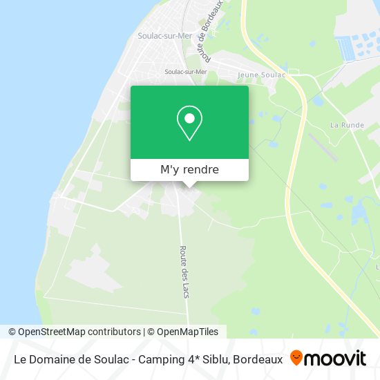 Le Domaine de Soulac - Camping 4* Siblu plan