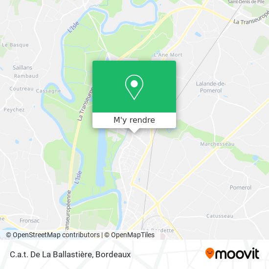 C.a.t. De La Ballastière plan