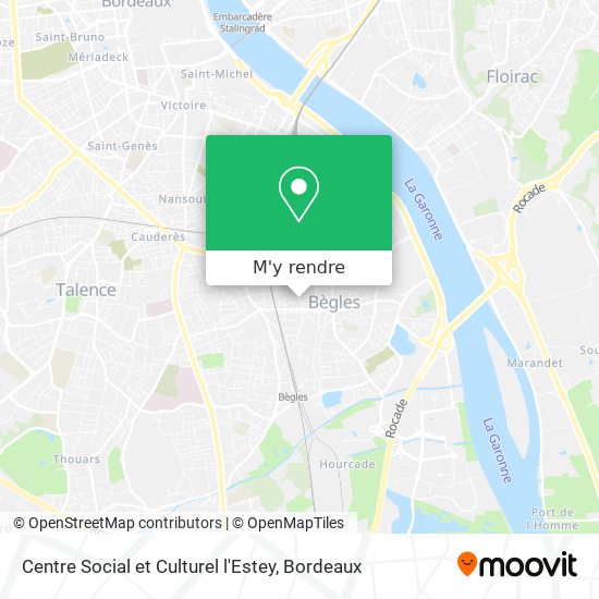 Centre Social et Culturel l'Estey plan