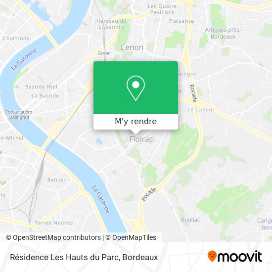 Résidence Les Hauts du Parc plan