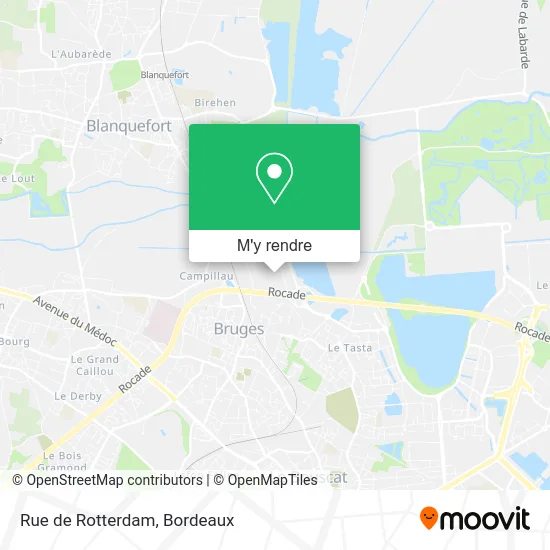 Rue de Rotterdam plan