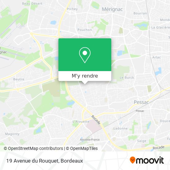 19 Avenue du Rouquet plan