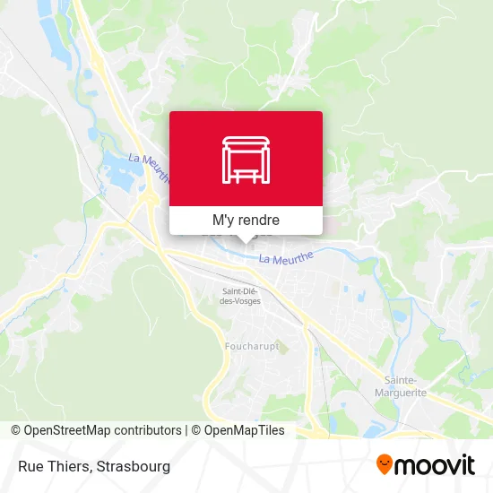Rue Thiers plan