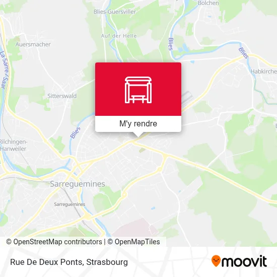 Rue De Deux Ponts plan